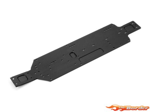 XRAY XB4 Alu Chassis 2.0mm For Low Profile Bumper - Swiss 7075 T6 361115