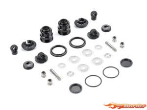 XRAY XLP2 Alu Shock Absorber-Set - Black (2) 308311