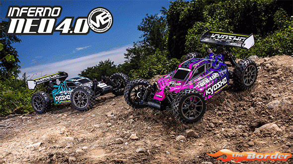 Kyosho Inferno Neo 4.0 1/8 RC Brushless EP Readyset T1 Purple 34118T1B - Afbeelding 12