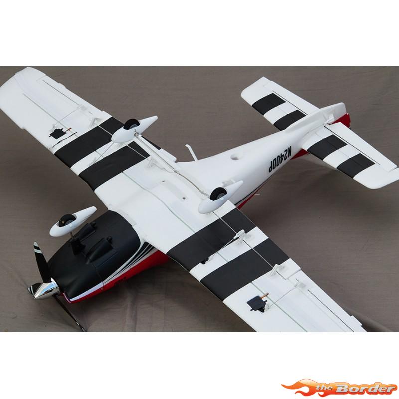 Derbee Low Wing Trainer 1100mm C400 PNP kit - Red DB007 - Afbeelding 10