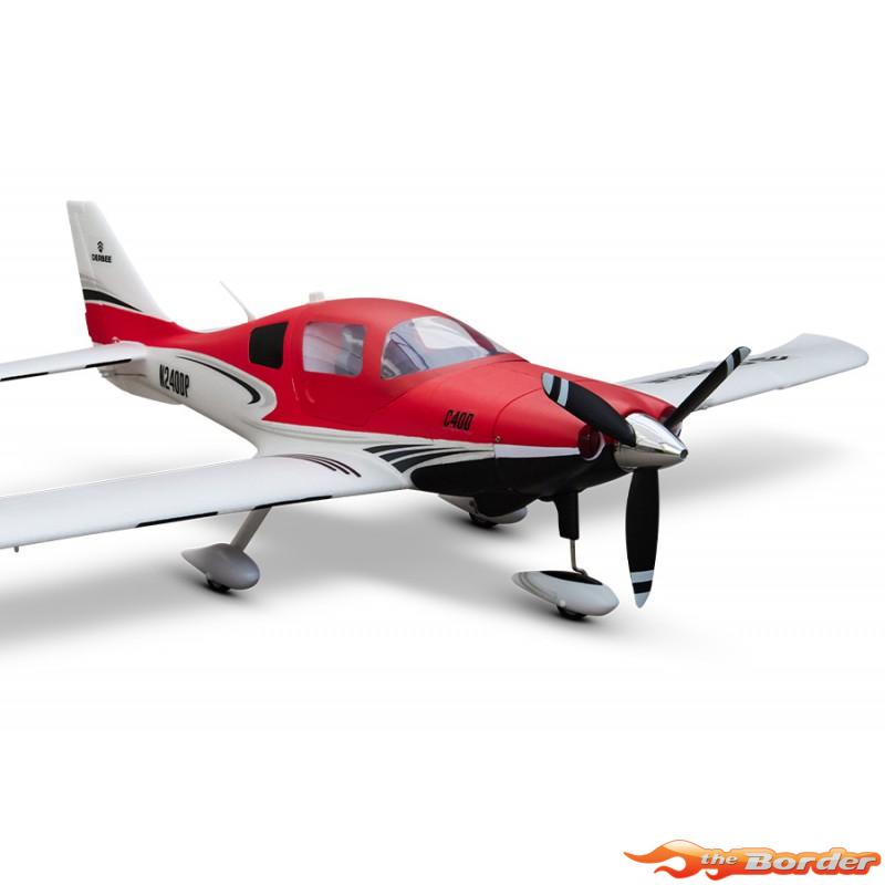 Derbee Low Wing Trainer 1100mm C400 PNP kit - Red DB007