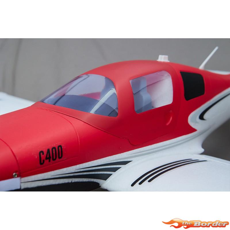 Derbee Low Wing Trainer 1100mm C400 PNP kit - Red DB007 - Afbeelding 6