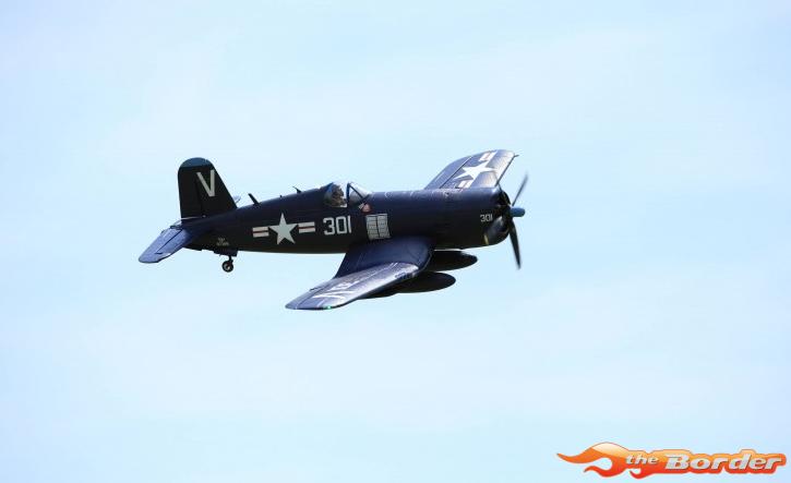 FMS F4U-4 Blue (V3) 1400mm PnP Kit FMS024-3BL - Afbeelding 13