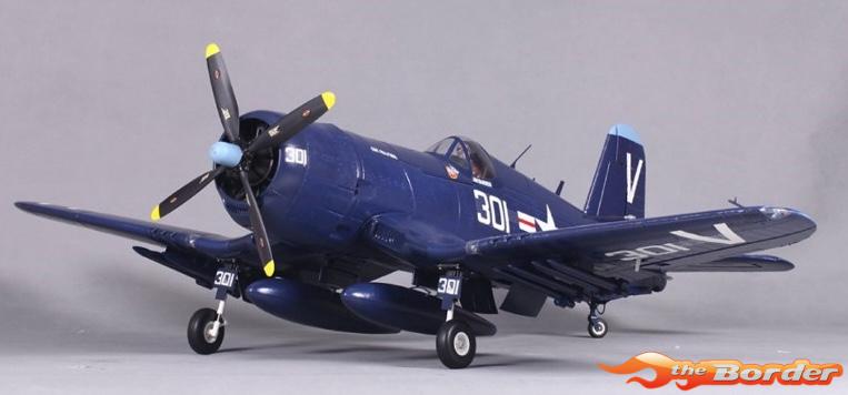 FMS F4U-4 Blue (V3) 1400mm PnP Kit FMS024-3BL