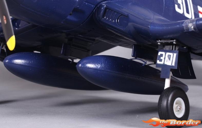 FMS F4U-4 Blue (V3) 1400mm PnP Kit FMS024-3BL - Afbeelding 9