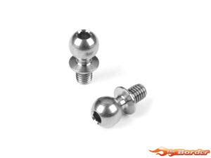 HUDY Titan Ball Stud D=5.4 / L=4 / S=4.5 / 2mm Hex (2) 990014