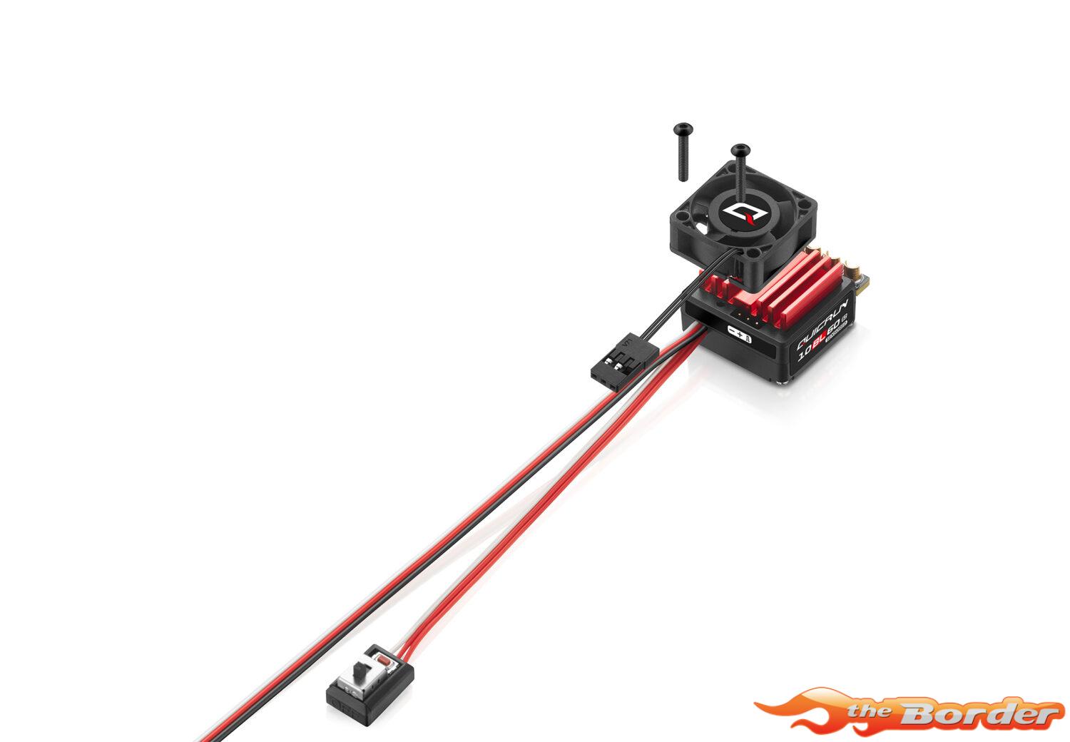 Hobbywing QuicRun 10BL60 G2 60A Sensored ESC 2S 30108001 - Afbeelding 3