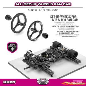 Hudy Alu Set-Up For 1/10 & 1/12 Pan Cars (2) 109470