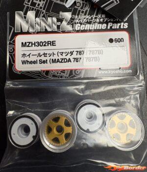 Kyosho Wheels Set  LM Mazda 787B (4) MZH302RE