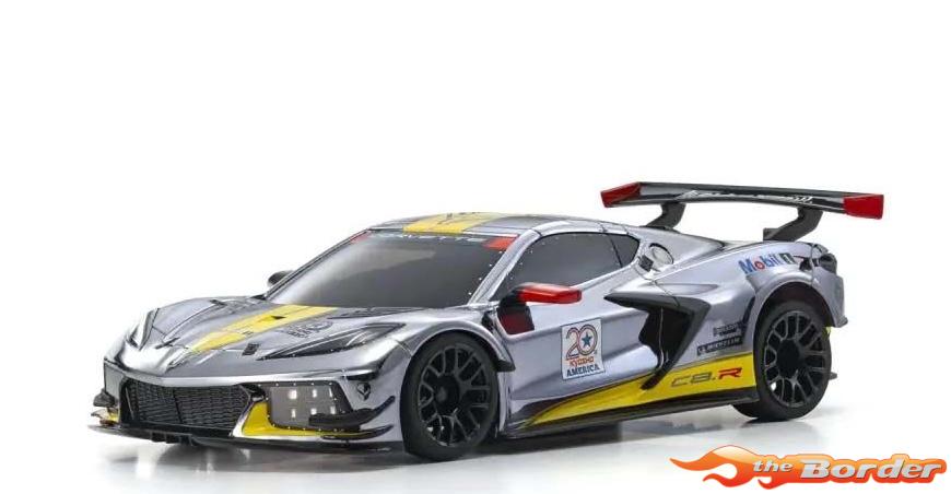 Kyosho Mini-Z MR04 RWD Chevrolet Corvette C8-R Chrome 20th Anni. 32356CRY - Afbeelding 2