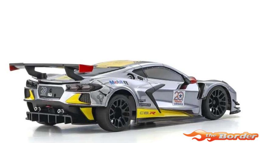 Kyosho Mini-Z MR04 RWD Chevrolet Corvette C8-R Chrome 20th Anni. 32356CRY - Afbeelding 3