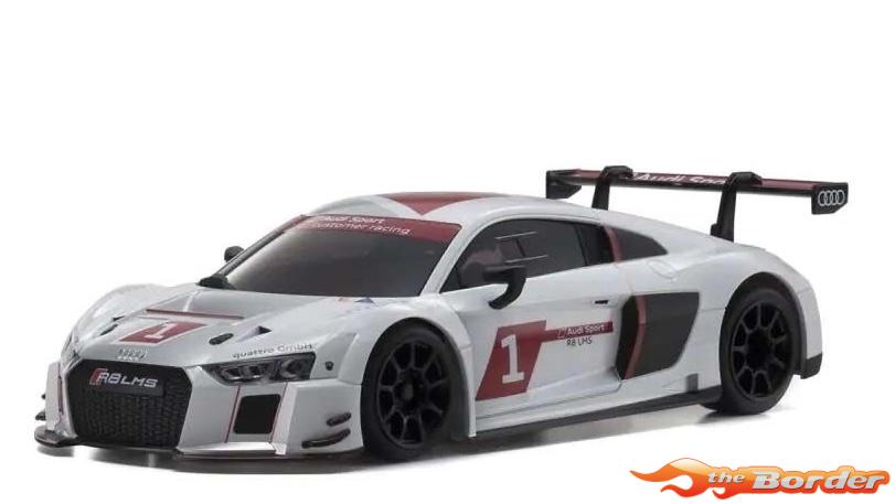 Kyosho Mini-Z MR04 RWD Audi R8 LMS 2015 White 32357AS - Afbeelding 4