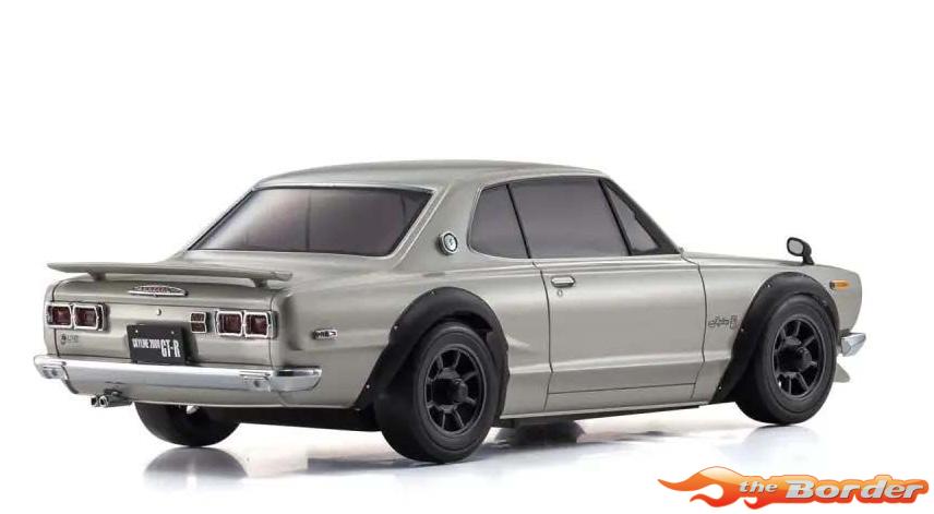 Kyosho Mini-Z MR04 RWD Skyline 2000GT-R Silver KPGC10 32359S - Afbeelding 3