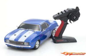Kyosho Toyota Chevy Camaro Z28 1969 Blue 1/10 RTR 4WD Ready Set 34418T1C