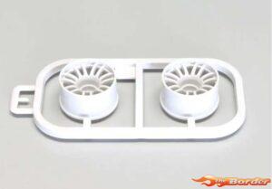 Kyosho Wheels Set RE30 Wide-Offset 3.0 (2) White MZH131W-W3B