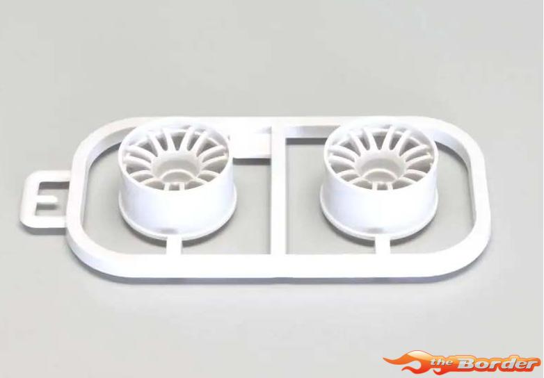 Kyosho Wheels Set RE30 Wide-Offset -1.0 (2) White MZH131W-W-1B