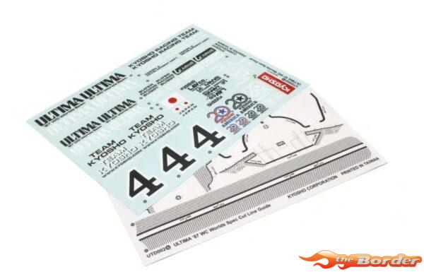 Kyosho Decal Ultima 87 WC UTD002