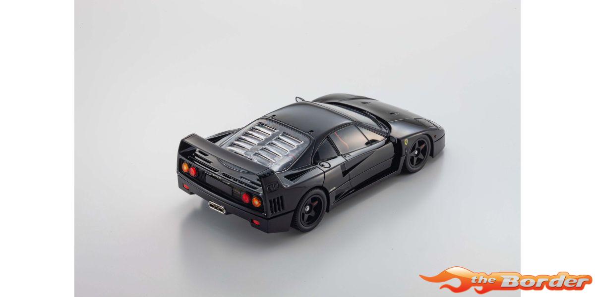 Kyosho 1/18 Ferrari F40 Black 1987 KS08416BK - Afbeelding 10