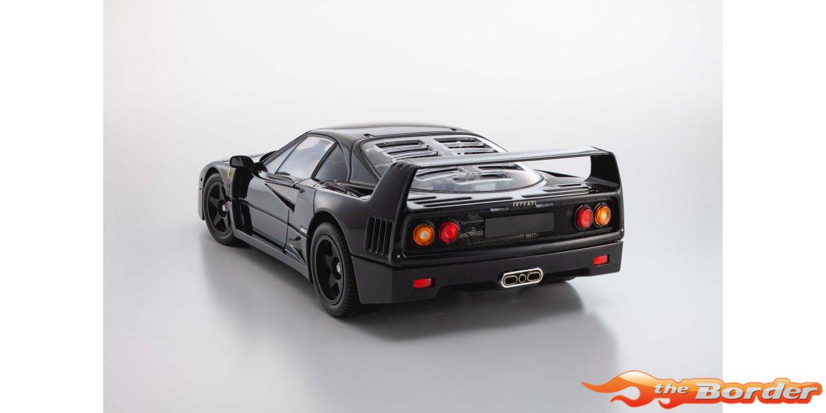 Kyosho 1/18 Ferrari F40 Black 1987 KS08416BK - Afbeelding 11