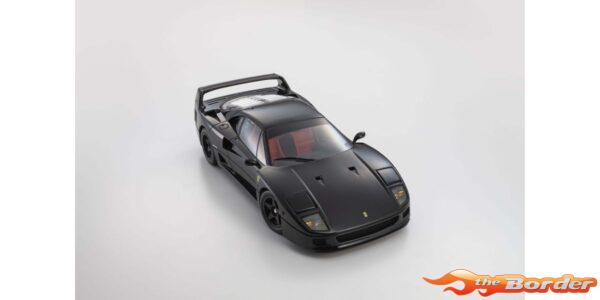 Kyosho 1/18 Ferrari F40 Black 1987 KS08416BK