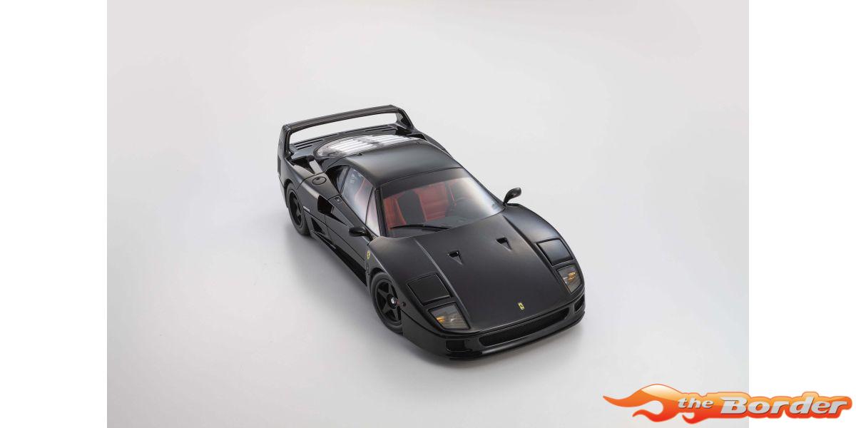 Kyosho 1/18 Ferrari F40 Black 1987 KS08416BK