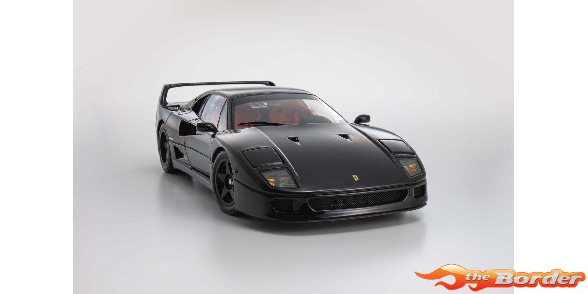 Kyosho 1/18 Ferrari F40 Black 1987 KS08416BK - Afbeelding 7