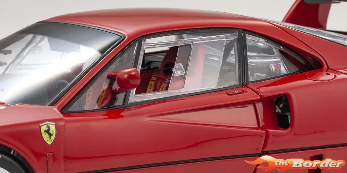 Kyosho 1/12 Ferrari F40 Competizione 1989 Red KS08602CR - Afbeelding 6