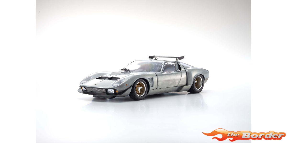 Kyosho 1/12 Lamborghini Miura SVR 1970 Polished Limited KS08625PL - Afbeelding 9