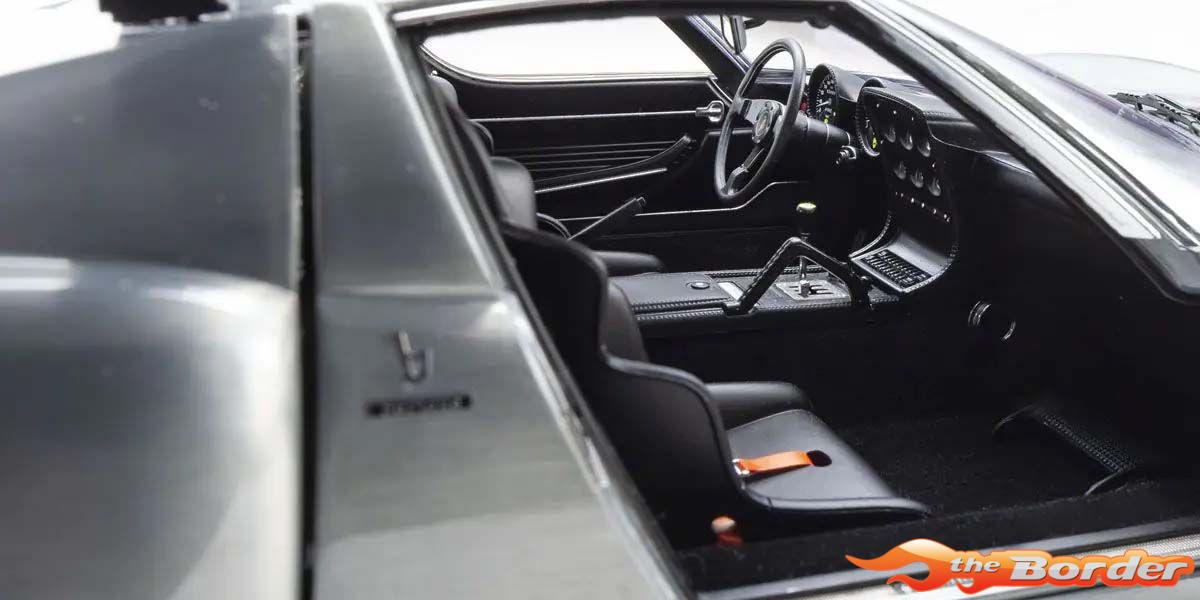 Kyosho 1/12 Lamborghini Miura SVR 1970 Polished Limited KS08625PL - Afbeelding 6