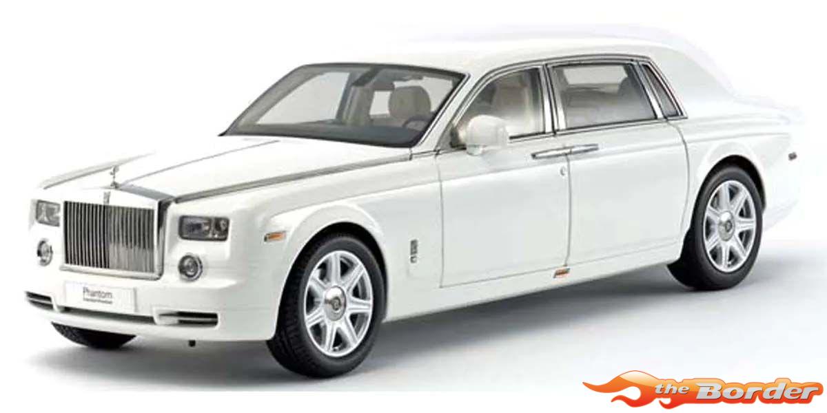 Kyosho 1/18 Rolls-Royce Phantom EWB 2012 English White KS08841EW2