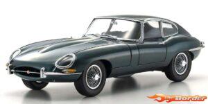 Kyosho 1/18 Jaguar E-Type 3.8L Coupe MK1 1961 Dark Green KS08954DG