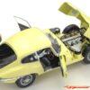Kyosho 1/18 Jaguar E-Type 3.8L Coupe MK1 1961 Pale Primose KS08954LY - Afbeelding 3