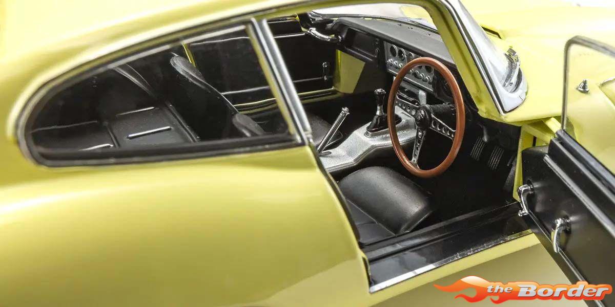 Kyosho 1/18 Jaguar E-Type 3.8L Coupe MK1 1961 Pale Primose KS08954LY - Afbeelding 4