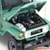 Kyosho 1/18 Toyota Land Cruiser 40 Pick Up 1980 Fashion Green KS08958FG - Afbeelding 5