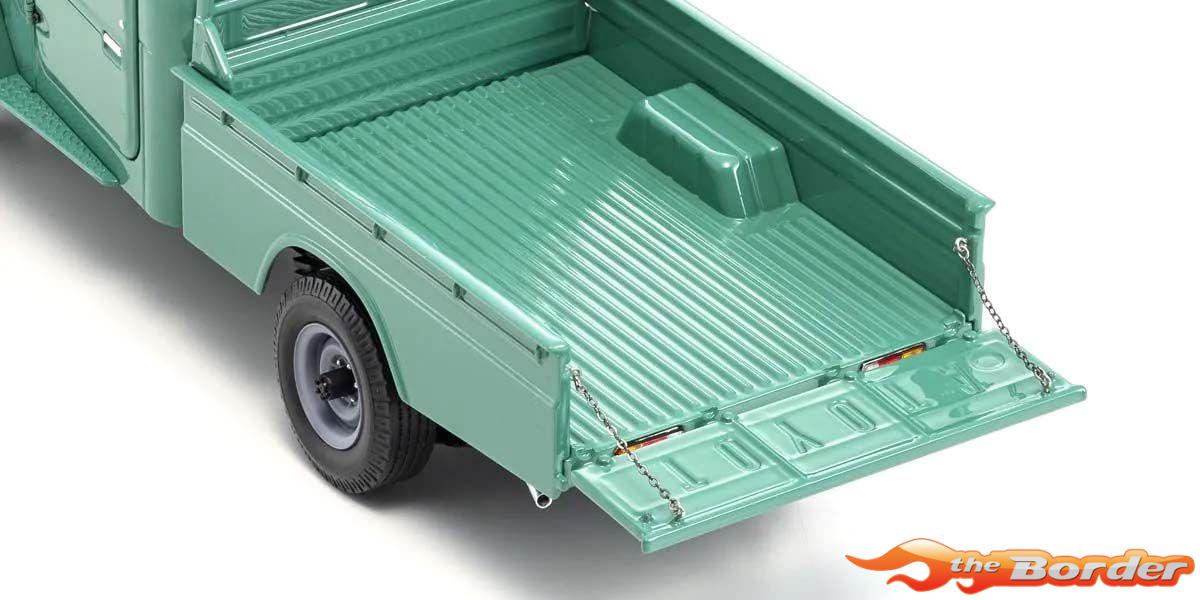 Kyosho 1/18 Toyota Land Cruiser 40 Pick Up 1980 Fashion Green KS08958FG - Afbeelding 6