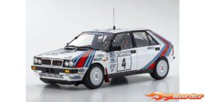 Kyosho 1/18 Lancia Delta HF 4WD 1000 Lakes 1987 Team Lancia Nr.4 KS08960B
