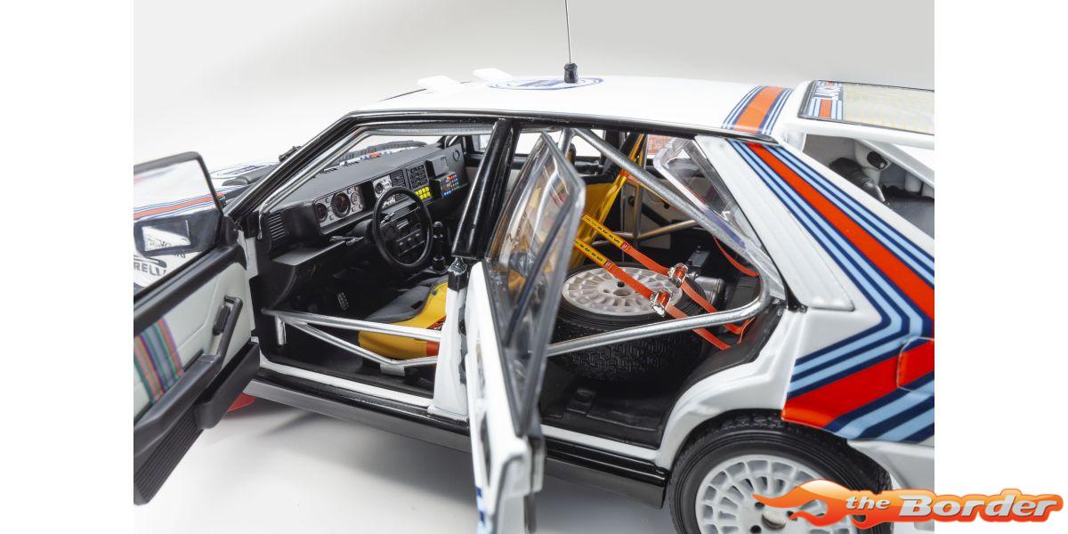 Kyosho 1/18 Lancia Delta HF 4WD 1000 Lakes 1987 Team Lancia Nr.4 KS08960B - Afbeelding 6