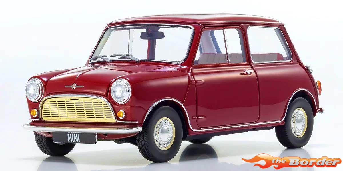 Kyosho 1/18 Morris Mini Minor Cherry Red KS08964R