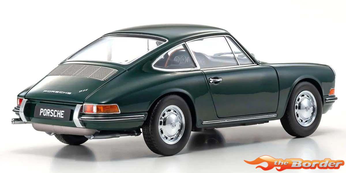 Kyosho 1/18 Porsche 911 2.0 (901) 1964 Signal Green - Afbeelding 3