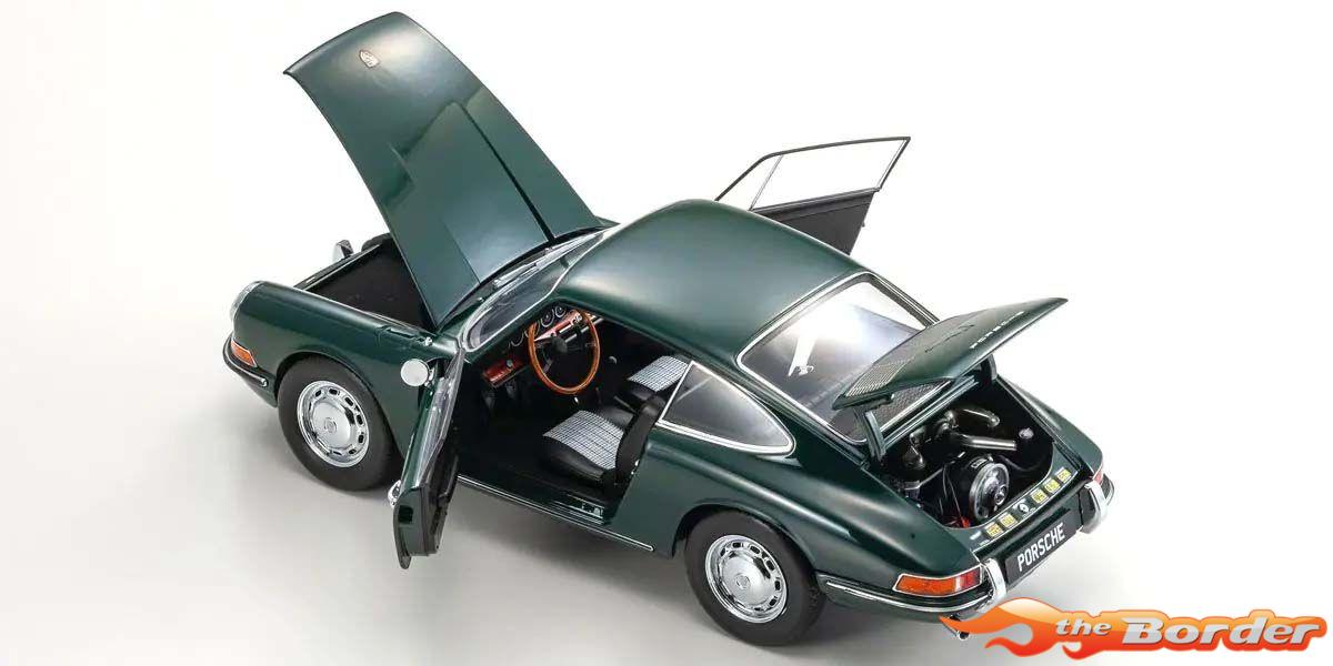 Kyosho 1/18 Porsche 911 2.0 (901) 1964 Signal Green - Afbeelding 5