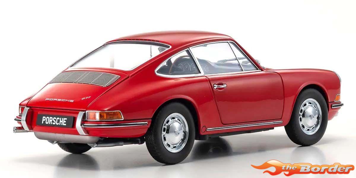 Kyosho 1/18 Porsche 911 2.0 (901) 1964 Signal Red - Afbeelding 2