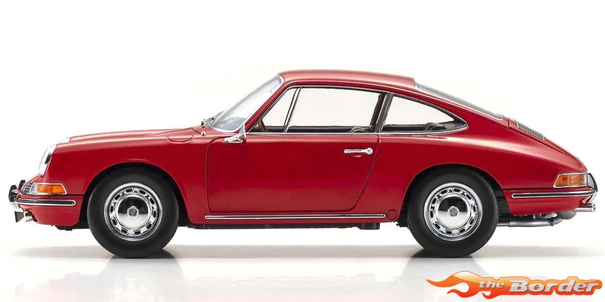Kyosho 1/18 Porsche 911 2.0 (901) 1964 Signal Red - Afbeelding 3