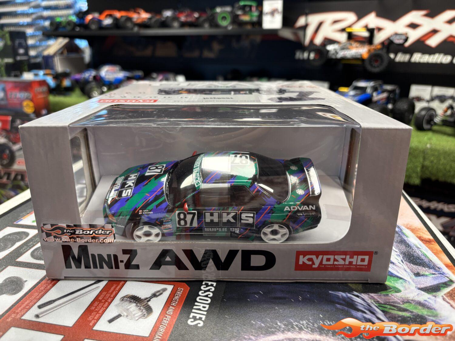Kyosho Mini-Z AWD Nissan Skyline GT-R R32 1993 HKS #87 32652HK