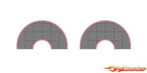 Kyosho Mini-Z Grand Prix Circuit 50 Oval Extension (32pcs 50x50) 87053-04B