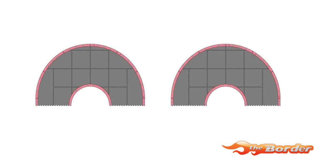 Kyosho Mini-Z Grand Prix Circuit 50 Oval Extension (32pcs 50x50) 87053-04B
