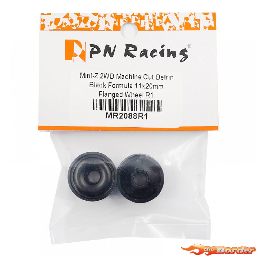 PN Racing 2WD Machine Cut Delrin Formula 11x20mm Flanged Wheel R1 MR2088R1