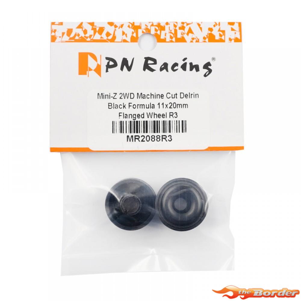 PN Racing 2WD Machine Cut Delrin Formula 11x20mm Flanged Wheel R3 MR2088R3 - Afbeelding 3