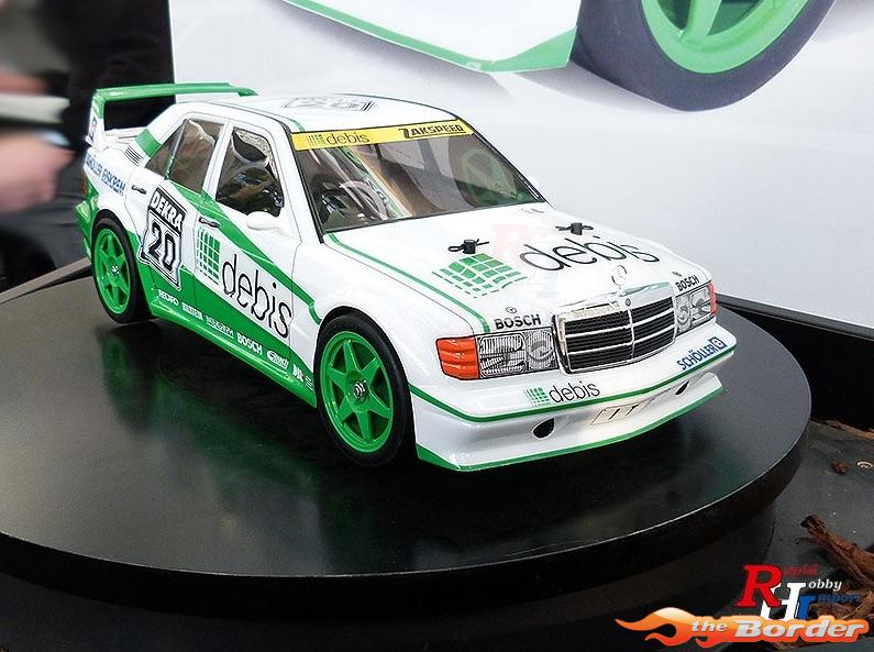 Tamiya 1/10 Bodyset Mercedes Benz 190E 2.5-16 EVO. 58656B - Afbeelding 3