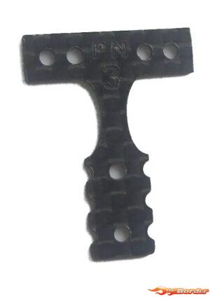 PN Racing Carbon #3 T-Plate (MM/LM) MR3001