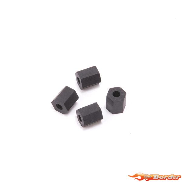 Schumacher Moulded Chassis Post (4) - Eclipse 5/A3 U8468